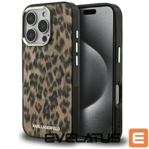 Other goods Karl Lagerfeld  Karl Lagerfeld IML Leopard Pattern MagSafe Case for iPhone 16 Pro Max - Brown 