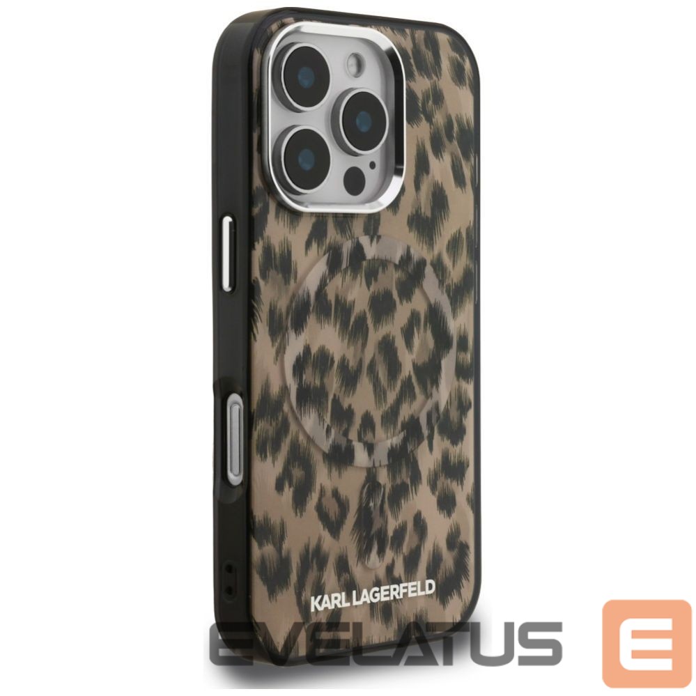 Other goods Karl Lagerfeld Karl Lagerfeld IML Leopard Pattern MagSafe Case for iPhone 16 Pro Max - Brown