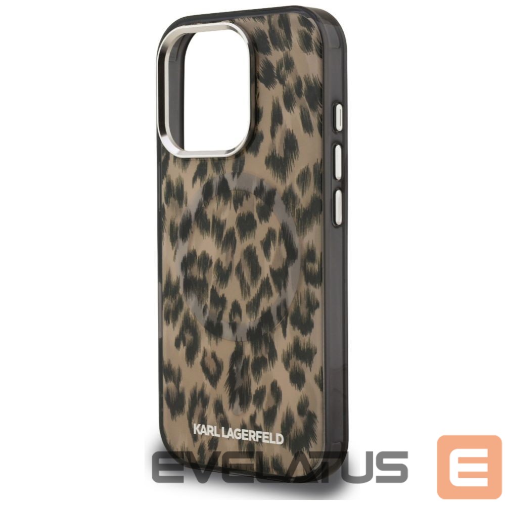 Other goods Karl Lagerfeld Karl Lagerfeld IML Leopard Pattern MagSafe Case for iPhone 16 Pro Max - Brown