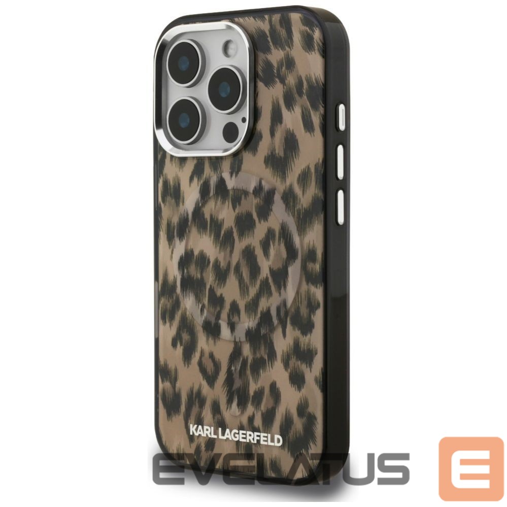 Other goods Karl Lagerfeld Karl Lagerfeld IML Leopard Pattern MagSafe Case for iPhone 16 Pro Max - Brown