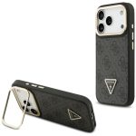 Other goods Guess  Guess 4G PU Triangle Logo & Stand Camera Magsafe Case for iPhone 17 Pro - Black 