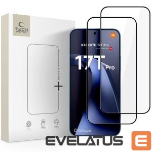 Other goods Tech-Protect  Tech-Protect Glass Fit+ 2-Pack Tempered Glass for Xiaomi 17T Pro - Black 