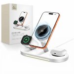Other goods Tech-Protect  Tech-Protect A51 MagSafe 3-in-1 25W QI2.2 Wireless Charger - White 