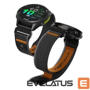 Other goods Spigen  Spigen Athlex Air Strap for Garmin QuickFit 22mm - Black and Orange 