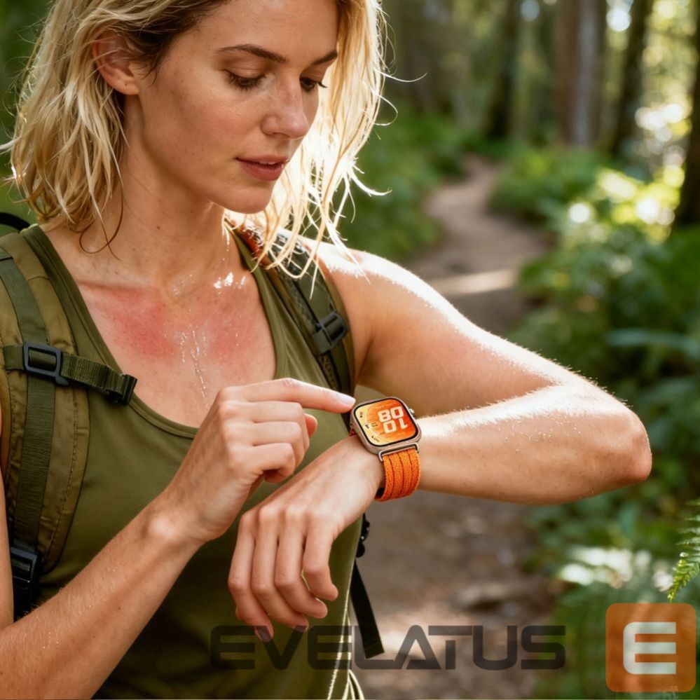 Other goods Tech-Protect Tech-Protect Nylon Strap for Huawei Watch Fit 3 / 4 / 4 Pro / 5 / 5 Pro - Orange