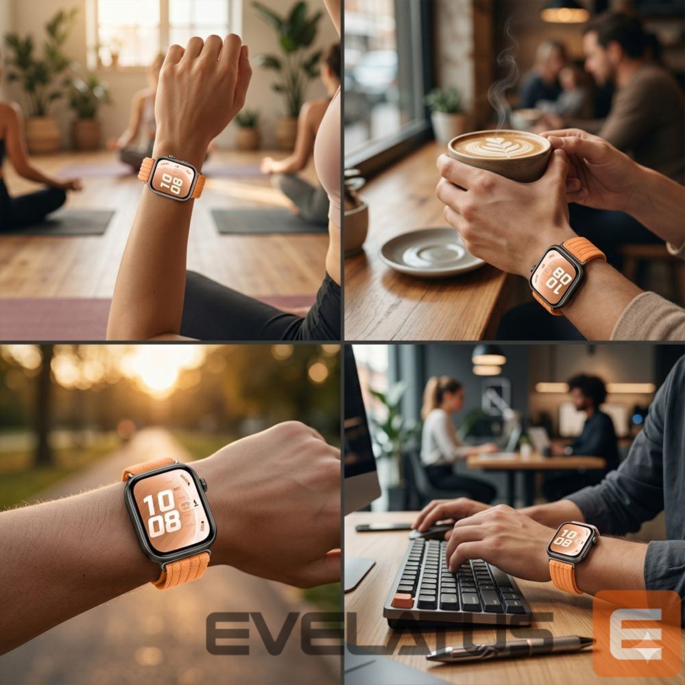 Other goods Tech-Protect Tech-Protect Nylon Strap for Huawei Watch Fit 3 / 4 / 4 Pro / 5 / 5 Pro - Orange