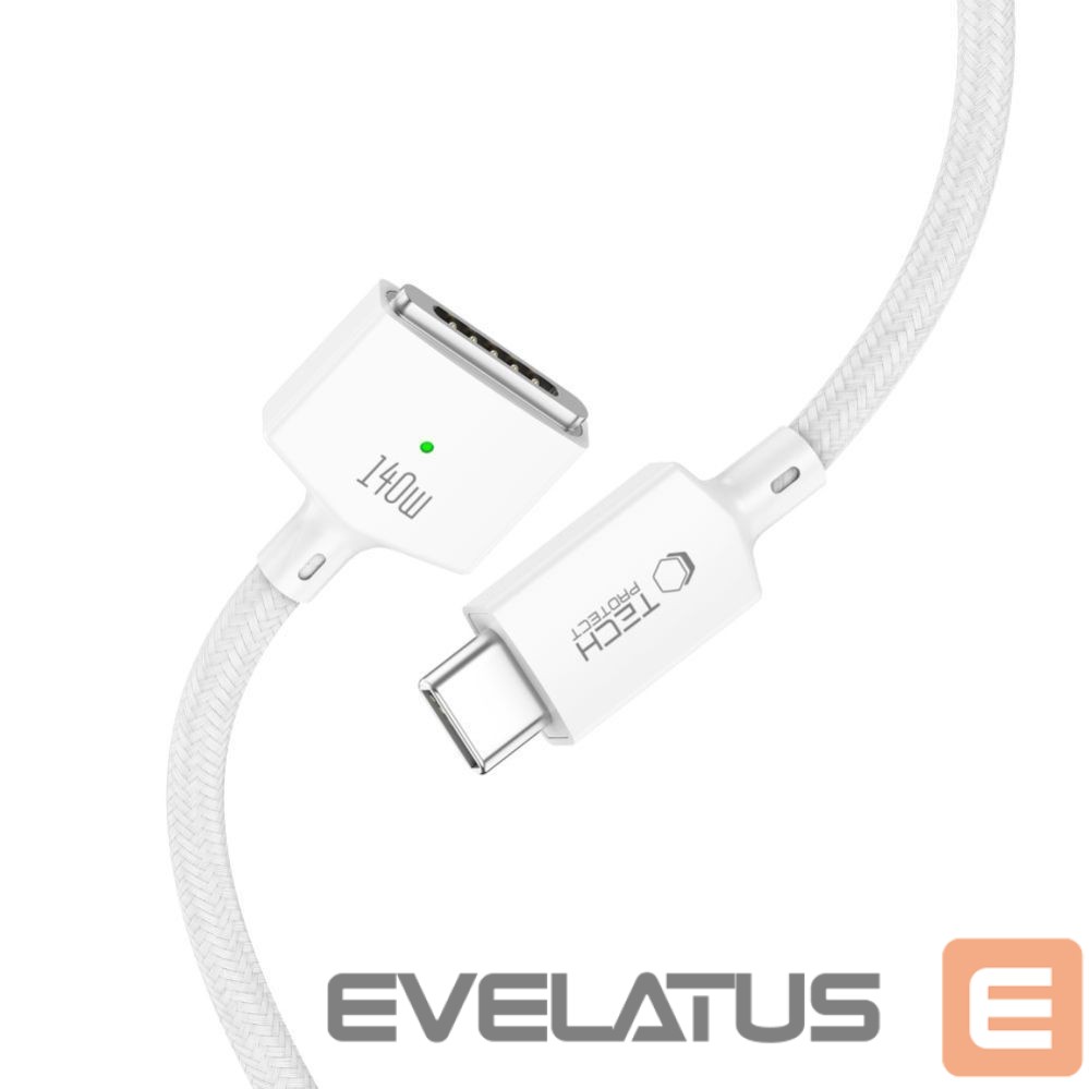 Other goods Tech-Protect Tech-Protect MMC01 Ultraboost USB-C / USB-C MagSafe 3 140W 200cm Cable for MacBook - White