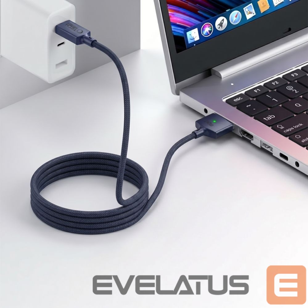 Other goods Tech-Protect Tech-Protect MMC01 Ultraboost USB-C / USB-C MagSafe 3 140W 200cm Cable for MacBook - Navy Blue