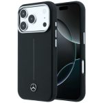 Other goods Mercedes-Benz  Mercedes Leather Semi Wrap Iconic Line MagSafe Case for iPhone 17 Pro Max - Black 