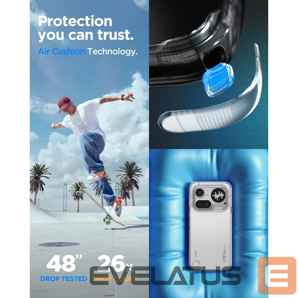 Other goods Spigen Spigen Ultra Hybrid Case for Nothing Phone 4A Pro - Transparent