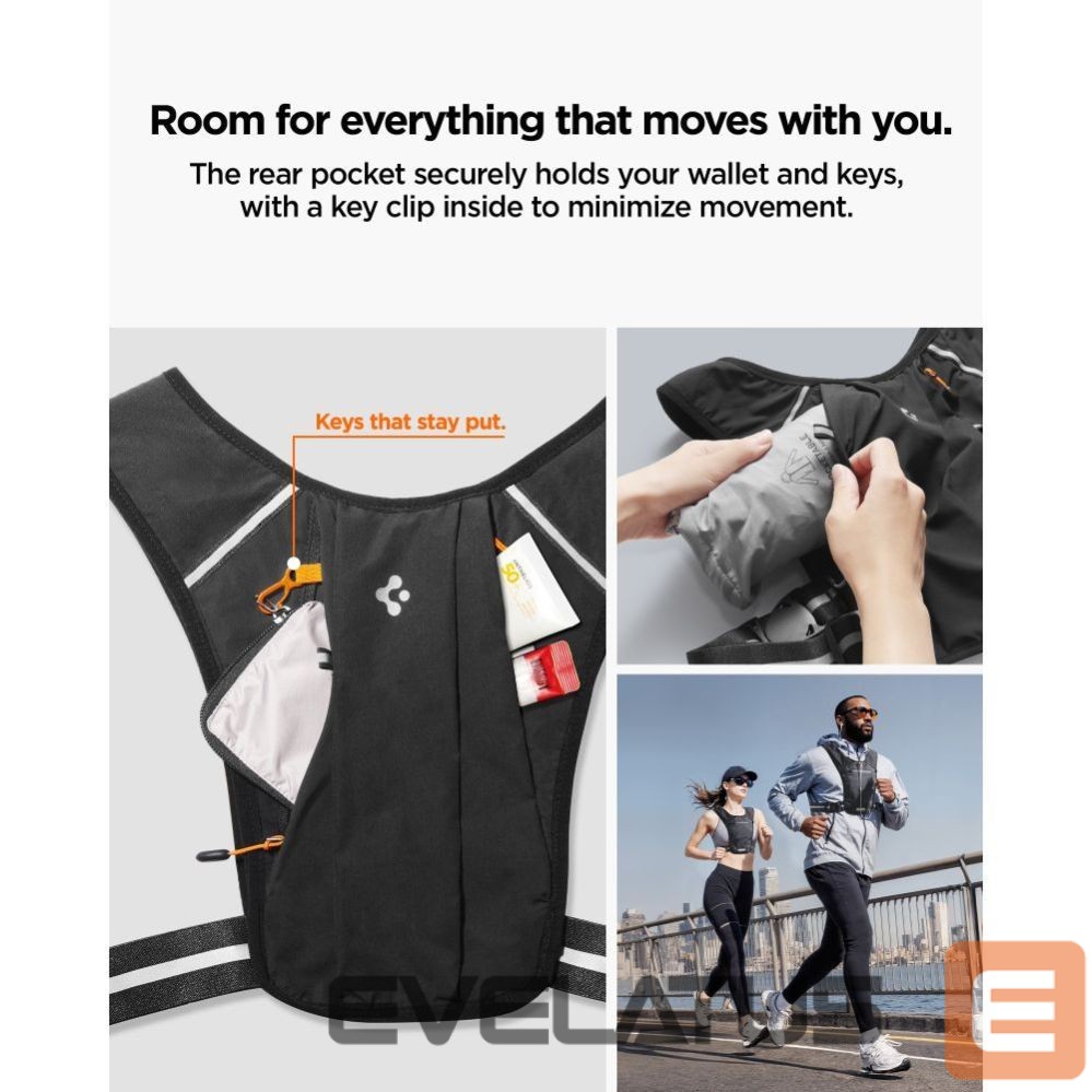 Other goods Spigen Spigen A720 Dynamic Shield Running Vest L-XL - Black