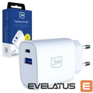 Other goods 3MK  3mk FlowPower 30W 1A1C PD 3.0 QC4+ Wall Charger - White 
