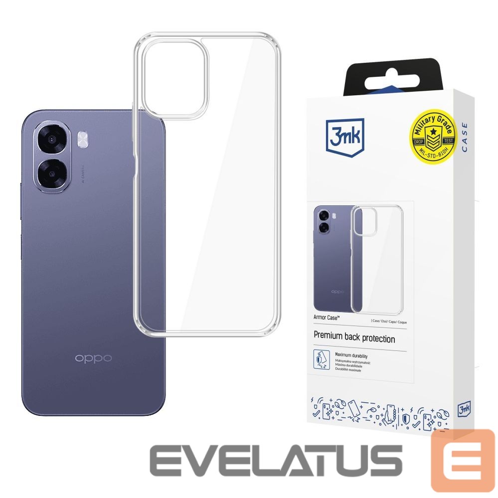 Other goods 3MK 3mk Armor Case for Oppo A6 4G / A6K 4G - Transparent