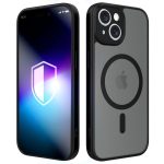 Back panel cover 3MK  3mk Misty MagCase for iPhone 14 - Black 
