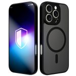 Back panel cover 3MK  3mk Misty MagCase for iPhone 16 Pro - Black 