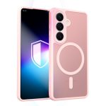 Back panel cover 3MK  3mk Misty MagCase for Samsung Galaxy S26 - pink 