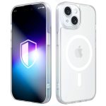 Back panel cover 3MK  3mk Misty MagCase for iPhone 14 - white 