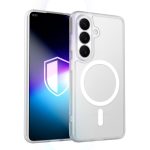Back panel cover 3MK  3mk Misty MagCase for Samsung Galaxy S26+ - white 