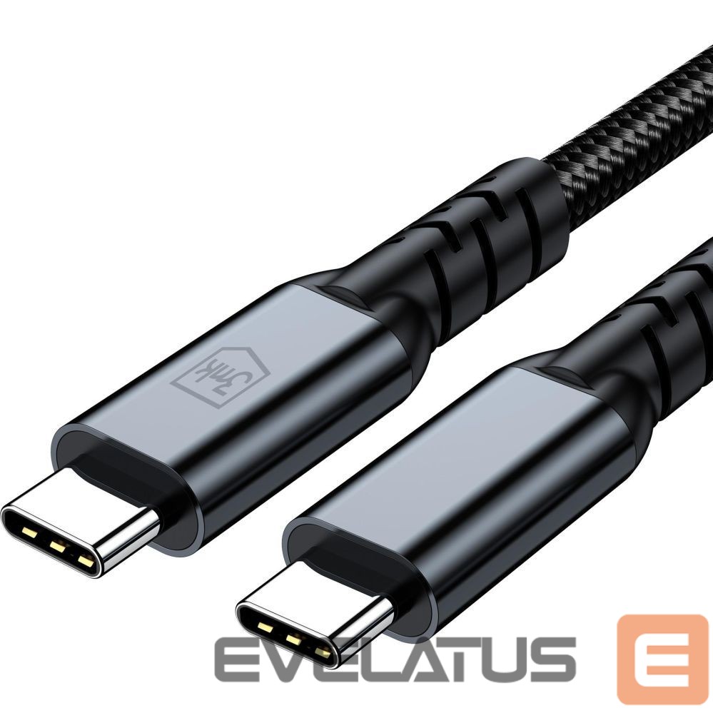 Other goods 3MK 3mk Hyper Cable N-SERIES USB-C / USB-C Thunderbolt 4 2m 48V / 5A 40Gb/s 240W 8K60Hz - black