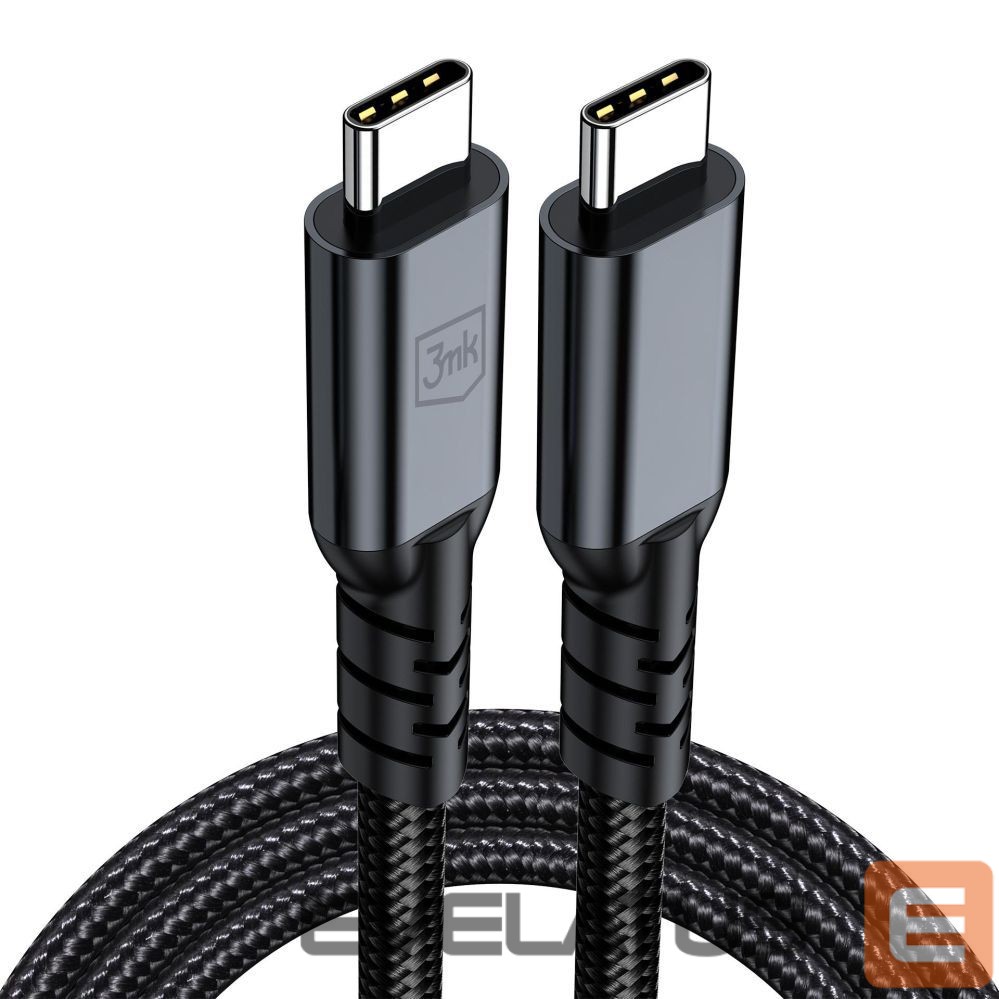 Other goods 3MK 3mk Hyper Cable N-SERIES USB-C / USB-C Thunderbolt 4 2m 48V / 5A 40Gb/s 240W 8K60Hz - black