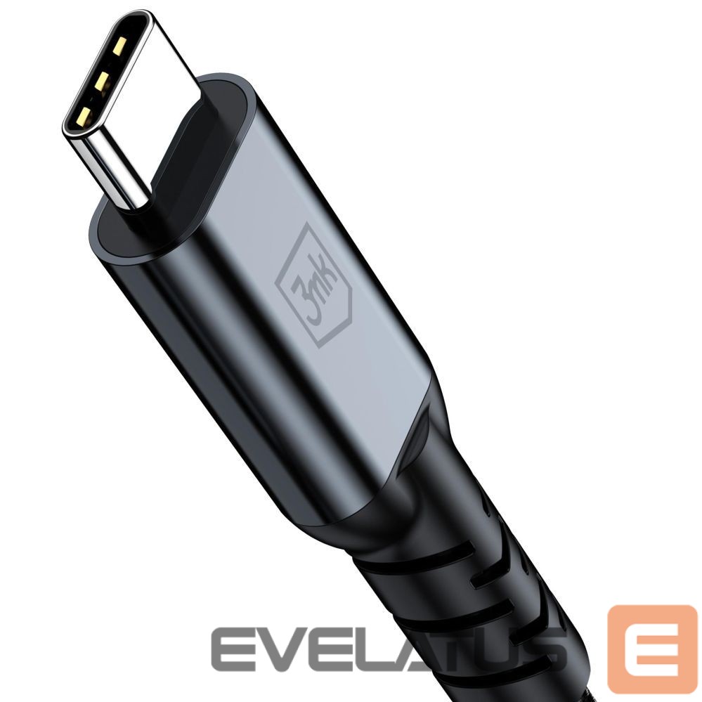 Other goods 3MK 3mk Hyper Cable N-SERIES USB-C / USB-C Thunderbolt 4 2m 48V / 5A 40Gb/s 240W 8K60Hz - black