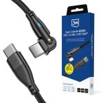 Other goods 3MK  3mk Hyper Cable N-SERIES USB-C / USB-C 1m PD 3.0 QC 3.0 20V / 5A 100W - black 