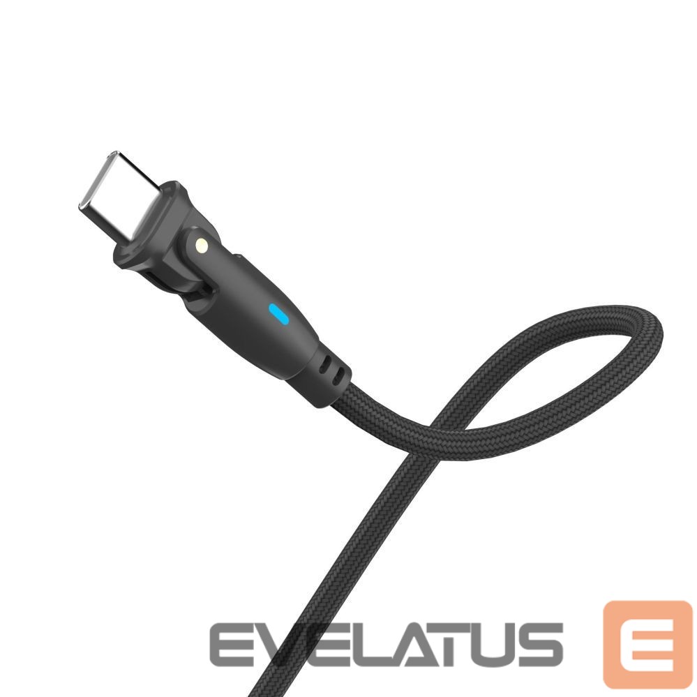 Other goods 3MK 3mk Hyper Cable N-SERIES USB-C / USB-C 1m PD 3.0 QC 3.0 20V / 5A 100W - black