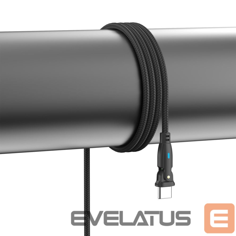 Other goods 3MK 3mk Hyper Cable N-SERIES USB-C / USB-C 1m PD 3.0 QC 3.0 20V / 5A 100W - black