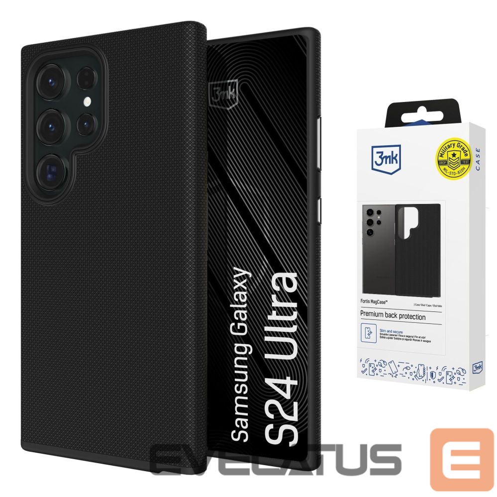 Other goods 3MK 3mk Fortis MagCase for Samsung Galaxy S24 Ultra - black