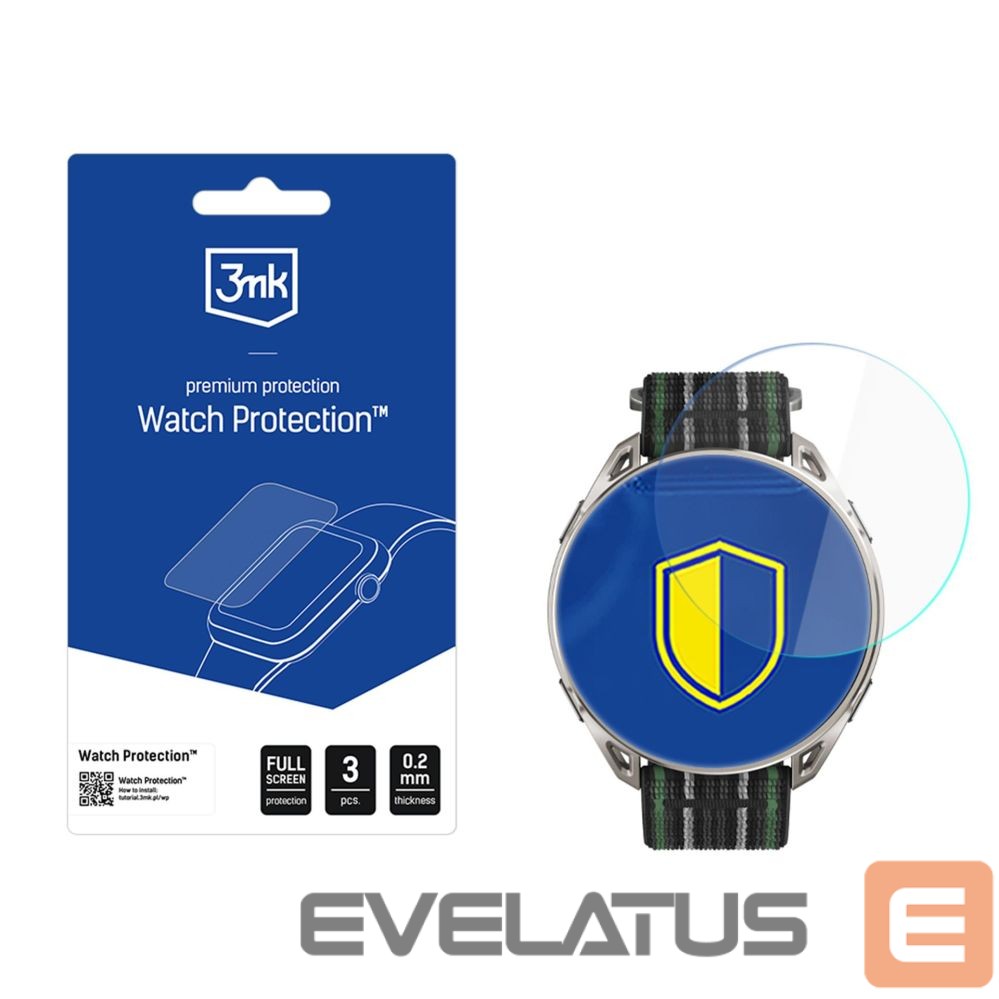 Other goods 3MK 3mk Watch Protection FlexibleGlass Hybrid Glass for Amazfit Cheetah 2 Ultra
