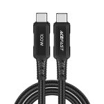 Cable Acefast  Acefast C4-03 Black USB-C - USB-C PD QC cable 100W 5A 480Mb/s 2m - black 