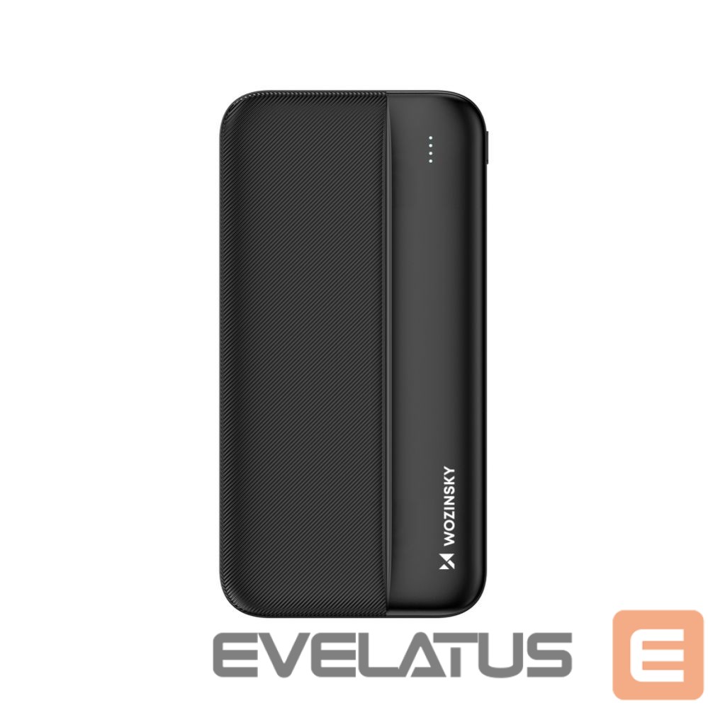 Power bank Wozinsky Wozinsky powerbank Li-Po 10000mAh 2 x USB black (WPBBK1)