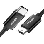 Other Phone Accessory Ugreen  Ugreen US242 USB-C (male) / mini USB (male) cable 1 m - black 