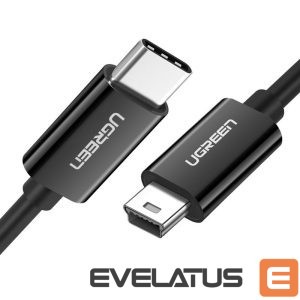 Other Phone Accessory Ugreen  Ugreen US242 USB-C (male) / mini USB (male) cable 1 m - black 