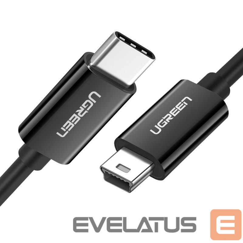 Other Phone Accessory Ugreen Ugreen US242 USB-C (male) / mini USB (male) cable 1 m - black
