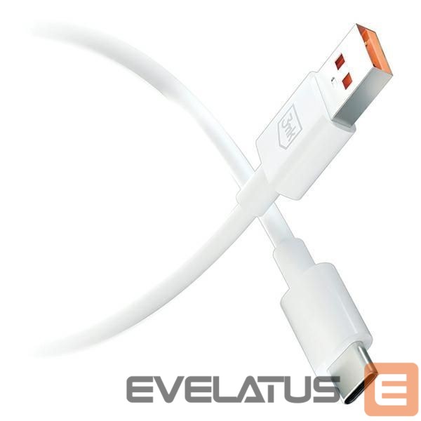 Cable 3MK 3MK Hyper Cable USB-A to USB-C 5A 60W 1.2m biały/white kabel