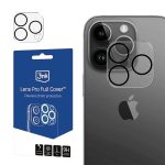 Protective glass 3MK  3MK Lens Pro Full Cover iPhone 14 Pro/14 Pro Max Szkło Hartowane na obiektyw aparatu z ramką montażową 1szt 