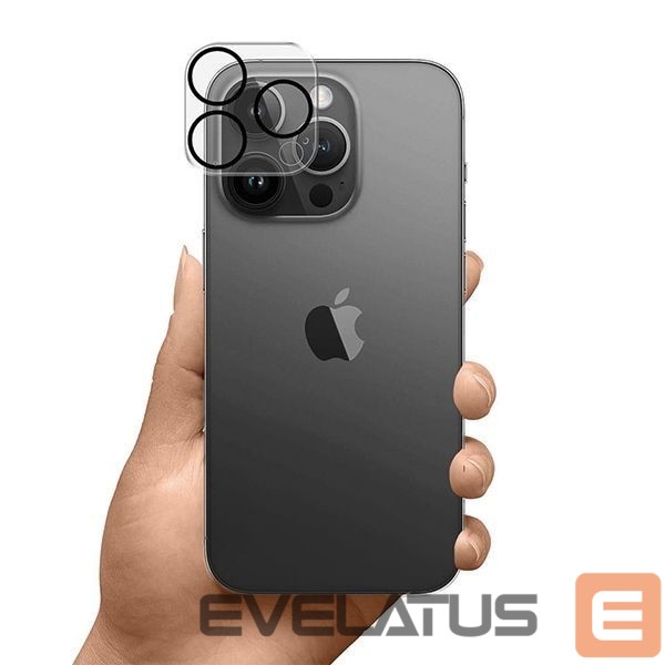 Protective glass 3MK 3MK Lens Pro Full Cover iPhone 14 Pro/14 Pro Max Szkło Hartowane na obiektyw aparatu z ramką montażową 1szt