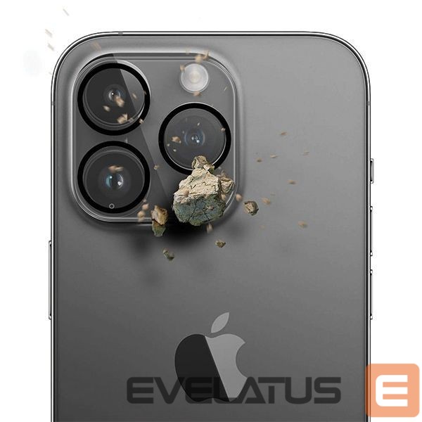 Protective glass 3MK 3MK Lens Pro Full Cover iPhone 14 Pro/14 Pro Max Szkło Hartowane na obiektyw aparatu z ramką montażową 1szt