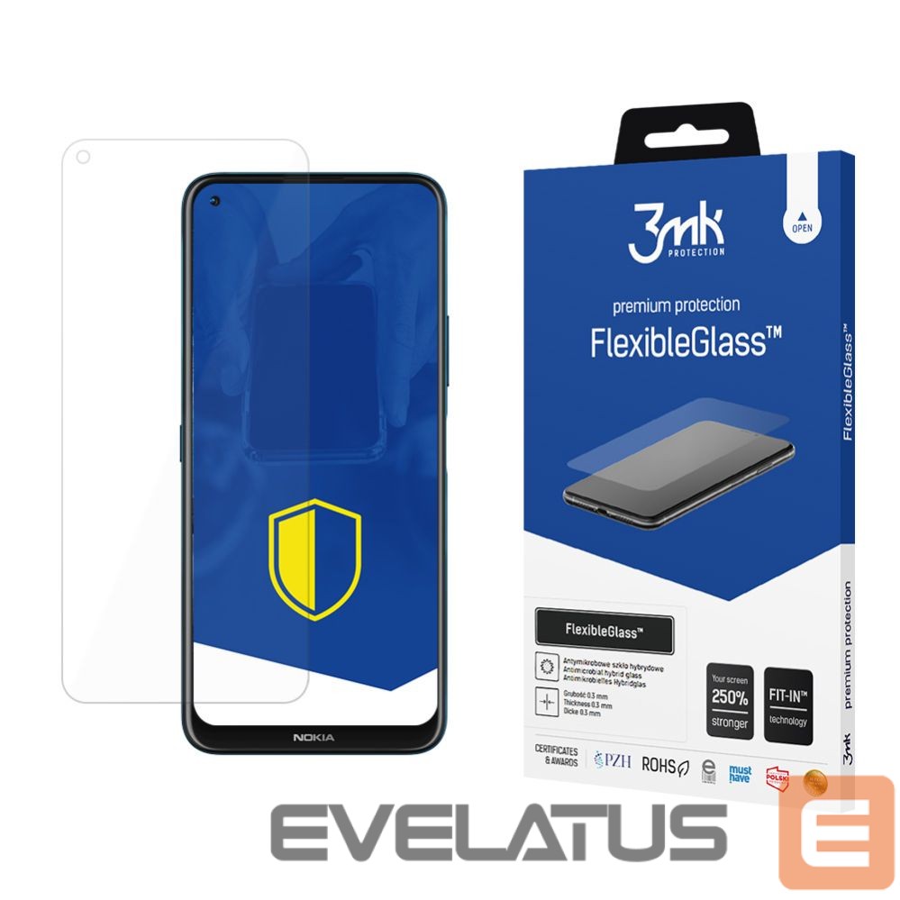 Protective glass 3MK Hybrid glass 3mk FlexibleGlass for Nokia 8.3 5G