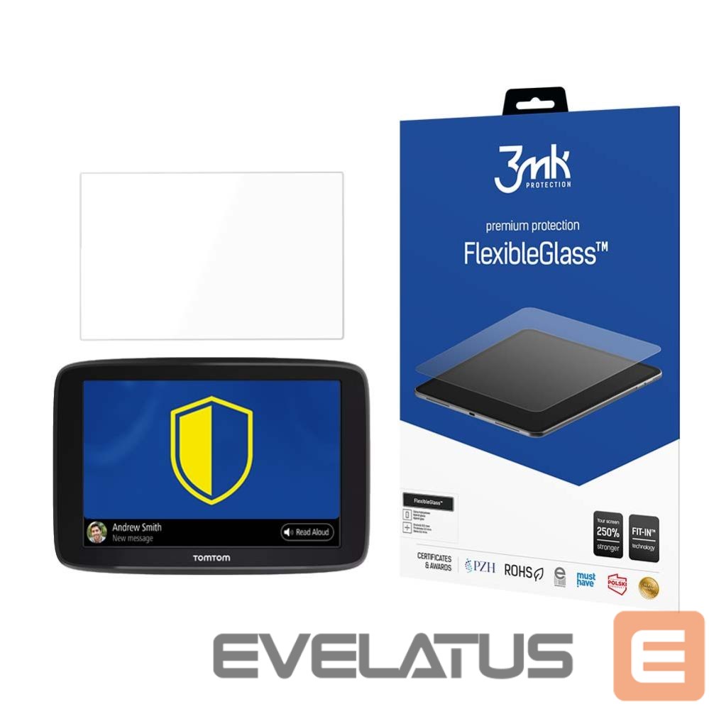 Protective glass 3MK Hybrid glass 3mk FlexibleGlass for TomTom Go Basic