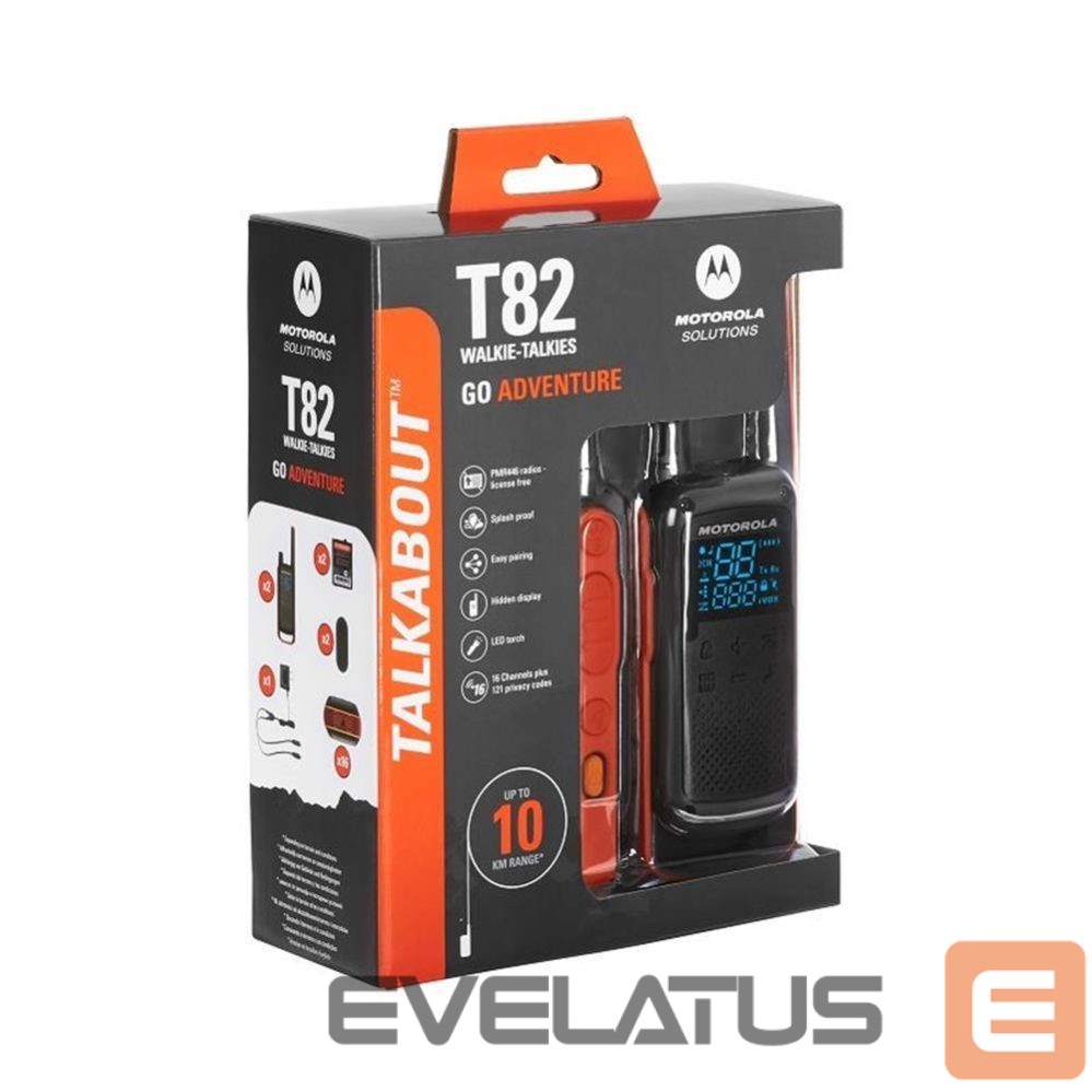 Radios Motorola Motorola Talkabout T82 twin-pack + charger
