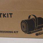 For livestock PETKIT  SALE OUT.  Air Clipper Pet Grooming Vacuum Kit |  Air Clipper Pet Grooming Vacuum Kit 5in1 | LM4 | Grey/White | TORN MANUAL CORNER 