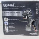 Vacuum cleaner Bissell  SALE OUT.  SpotClean HydroSteam Pro |  | Portable Carpet and Upholstery Cleaner | SpotClean HydroSteam Pro | Corded operating | Washing function | 1000 W | - V | Black | Warranty 24 month(s) | DAMAGED PACKAGING 