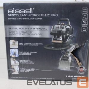 Vacuum cleaner Bissell  SALE OUT.  SpotClean HydroSteam Pro |  | Portable Carpet and Upholstery Cleaner | SpotClean HydroSteam Pro | Corded operating | Washing function | 1000 W | - V | Black | Warranty 24 month(s) | DAMAGED PACKAGING 