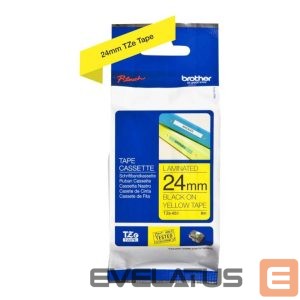 Printer accessories Brother  | TZe-651 Laminated Tape | Black On Yellow | TZe | 8 m | 2.4 cm 