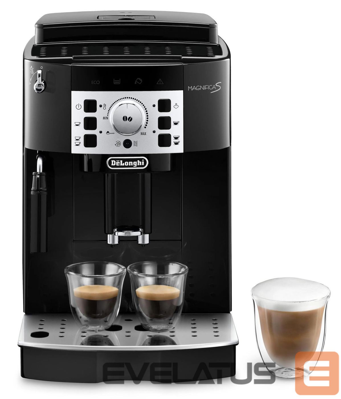 Other small household appliances DeLonghi | Coffee Maker | ECAM22.115.B Magnifica S | Pump pressure 15 bar | Built-in milk frother | Automatic | 1450 W | Black