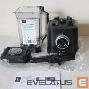 Mixers and blenders Caso  SALE OUT.  B 2000 Power Blender, Power 2000 W, Black |  Power Blender | B 2000 | Tabletop | 2000 W | Jar material Tritan | Jar capacity 2 L | Ice crushing | Black | UNPACKED, DAMAGED INNERT PACKAGING 