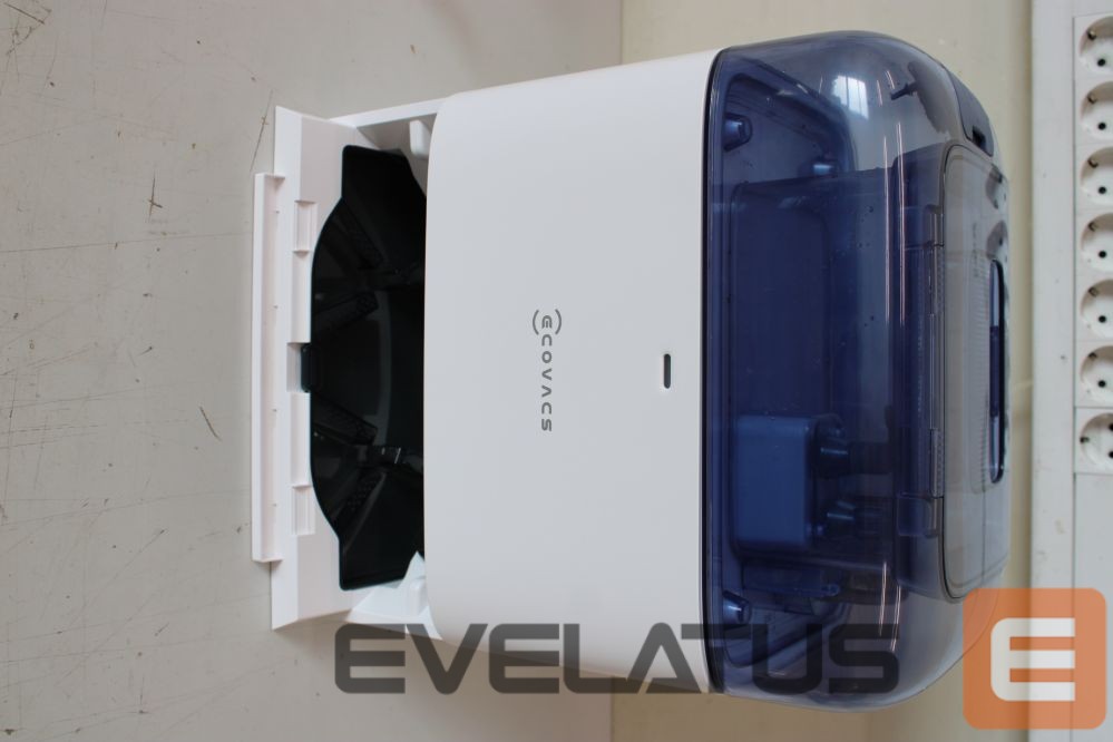 Vacuum cleaner Ecovacs SALE OUT. DEEBOT mini Vacuum cleaner, Robot, Wet&Dry, ZeroTangle Technology, Agile Navigation, White/Blue + Auto-empty station | Robotic Vacuum Cleaner | DEEBOT mini BLUE | Wet&Dry | Li-ion | 3200 mAh | Dust capacity 1.8 L | 8000 Pa | White/Blue | USED, DIRTY, REMAINING WATER DROPS IN TANK