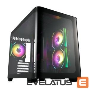 Computer case FSP  Case | S380 | Black | Mid Tower | Power supply included No 